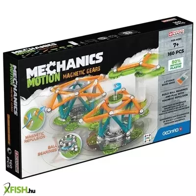 Geomag mechanics motion recycled magnetic gears 160 db