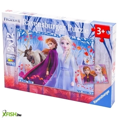 Ravensburger jégvarázs 2 testvérek 2 X 12 darabos puzzle