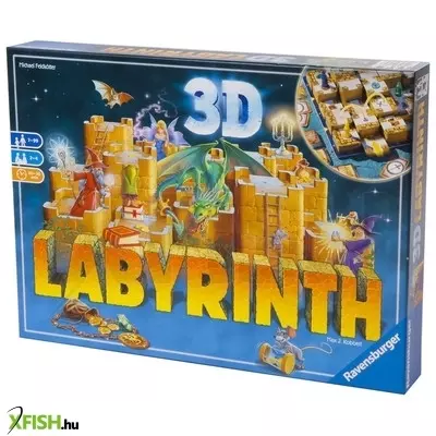 ravensburger labirintus 3d társasjáték