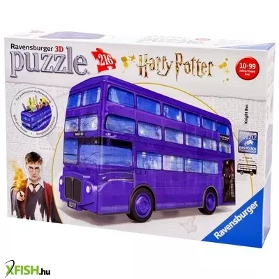 Ravensburger 3d puzzle - harry potter kóbor grimbusz, 216 darab