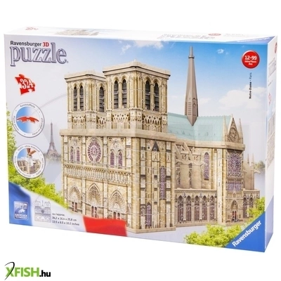 ravensburger puzzle 3d 324 db - notre dame