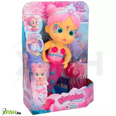 Bloopies mókás sellőbébi világító uszonnyal