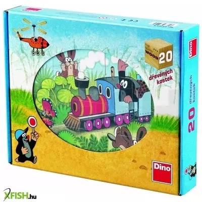 dino kisvakond 20 darabos fa mesekocka