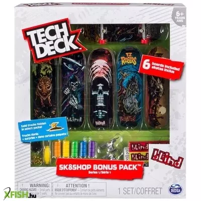 Tech deck - gördeszka válogatás