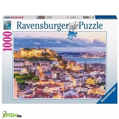Ravensburger puzzle 1000 db - kilátás lisszabonra