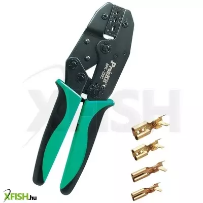 Sma proskit 6pk-230c préselő fogó, 220 mm, 0,5 - 6 mm^2-ig, racsnis áttétel, 6 féle nyomaték