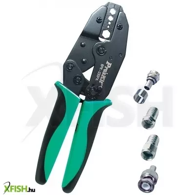 Sma proskit 6pk-230pa préselő fogó, 230 mm, 5 féle mérethez, racsnis áttétel, 6 féle nyomaték