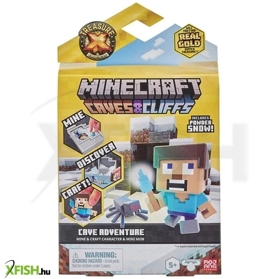 minecraft figurák barlang kaland