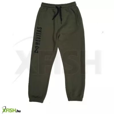 Navitas Core Kids Jogger Melegítőnadrág Gyerekeknek (No Zip) Zöld 11-12Év