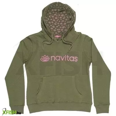 Navitas Womens Hoody zöld női kapucnis pulóver Green M