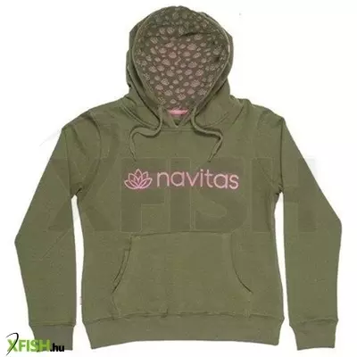 Navitas Womens Hoody zöld női kapucnis pulóver Green L (NTTH4618)