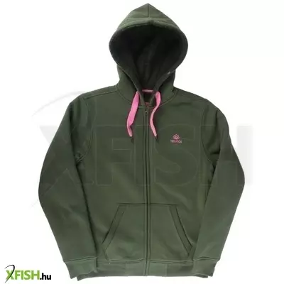 Navitas Womens Sherpa Fleece Hoody Kapucnis Női Pulóver Zöld M