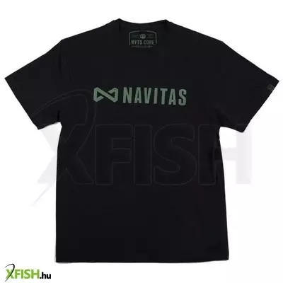 Navitas Core Tee Fekete Póló L