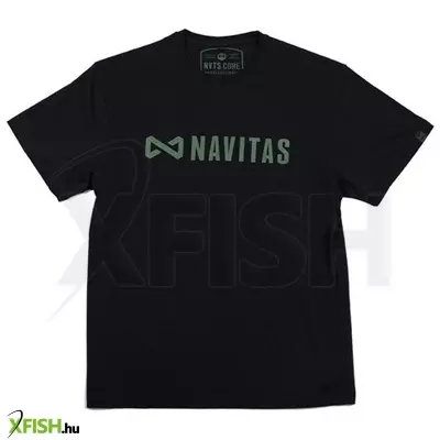 Navitas Core Tee Black fekete póló 2Xl