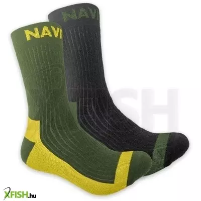 Navitas Coolmax Crew Sock Twin Pack Normál Zokni Zöld