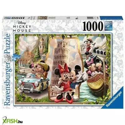 Ravensburger puzzle 1000 db - minnie és mickey vakáción