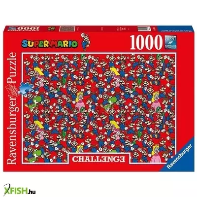 Ravensburger puzzle 1000 db - super mario