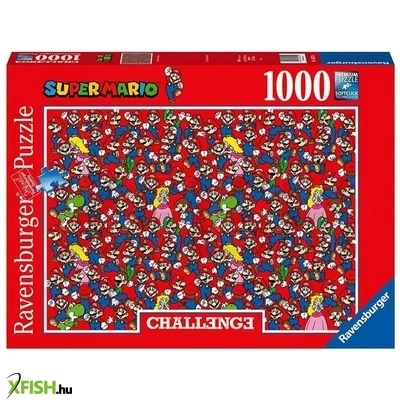 Ravensburger puzzle 1000 db - super mario