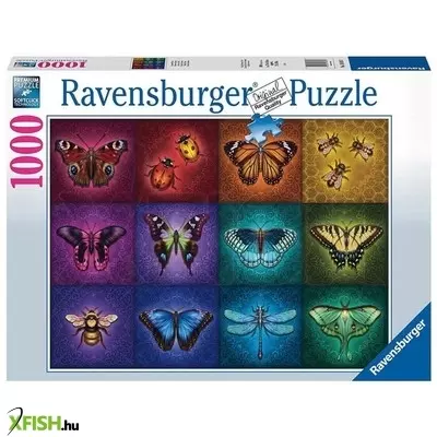 Ravensburger puzzle 1000 db - szárnyas rovarok