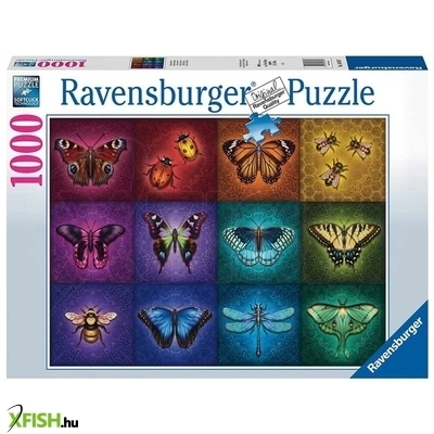 ravensburger puzzle 1000 db - szárnyas rovarok