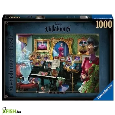 Ravensburger puzzle 1000 db - villainous lady tremaine