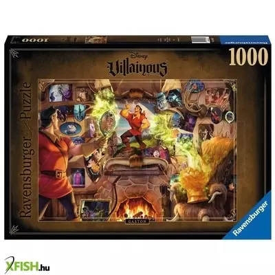 Ravensburger puzzle 1000 db - villainous gaston