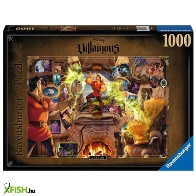 ravensburger puzzle 1000 db - villainous gaston