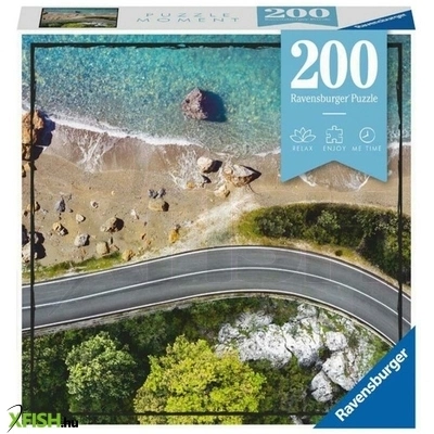Ravensburger puzzle 200 db - tengerparti út