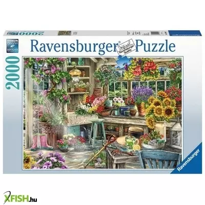 Ravensburger puzzle 2000 db - a kertész paradicsoma
