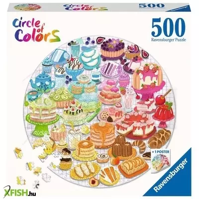 Ravensburger puzzle kör 500 db - desszertek