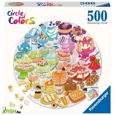 Ravensburger puzzle kör 500 db - desszertek