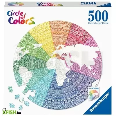 Ravensburger puzzle kör 500 db - mandala