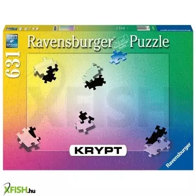 Ravensburger puzzle 631 db - krypt színes