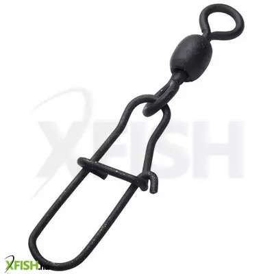 Madcat Stainless Crane Swivels With Snap Harcsázó Forgós Kapocs 1-es 90Kg 5db/csomag