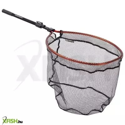 Savage Gear Easy Fold Netrubberized Teleszkópos Pergető Merítőháló 70x58x48cm