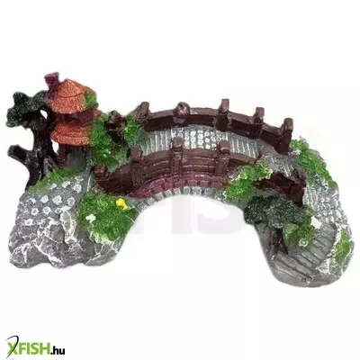 Cilicili híd akvárium dekoráció - 71394 (18x9x8cm)