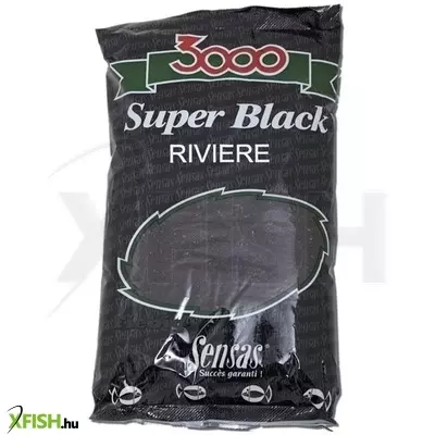 Sensas 3000 River Black Folyóvizi Horgász Etetőanyag 1Kg