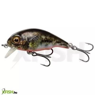 Savage Gear 3D Goby Crank Úszó Wobbler 5cm 6,5gr Piros Fekete