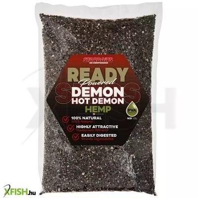 Starbaits Ready Seeds Hot Demon Hemp Főzött Kender 1Kg