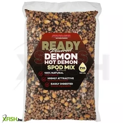 Starbaits Ready Seeds Hot Demon Spod Mix Főzött Magmix 1Kg