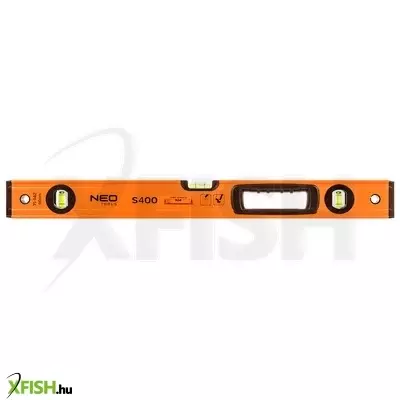 Neotools vízmérték, alu, 3 libella, 1 fogantyú, S 400, 60cm
