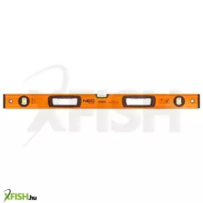 Neotools vízmérték, alu, 3 libella, 1 fogantyú, S 400, 80cm