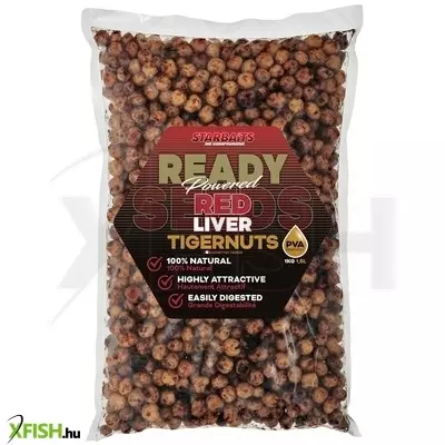 Starbaits Ready Seeds Red Liver Tigernuts Tigrismogyoró Piros Májas 1Kg