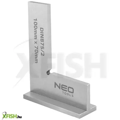 Neotools precíziós talpas derékszög, din875/2, 100x70mm