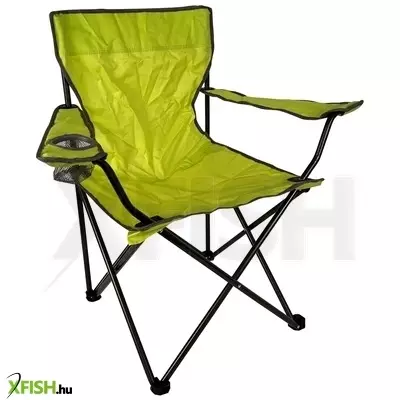 Arno Relax Pohártartós Összecsukható Horgász Szék Zöld 48x40x45cm