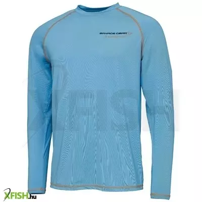 Savage Gear Aqua Uv Long Sleeve Hosszú Ujjú Póló S