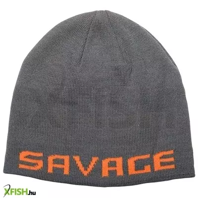 Savage Gear Rock Grey Orange Kötött Téli Sapka