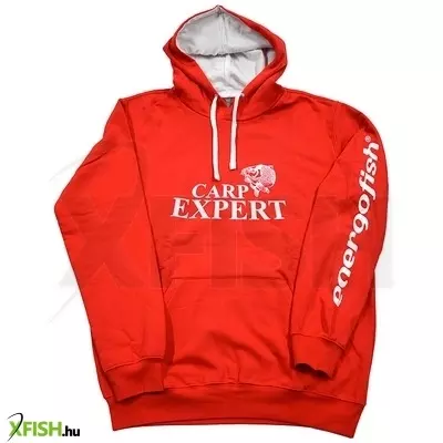 Carp Expert Kapucnis Pulóver Piros Xxl