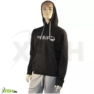 The One Hooded Sweatshirt Kapucnis Pulóver Fekete L