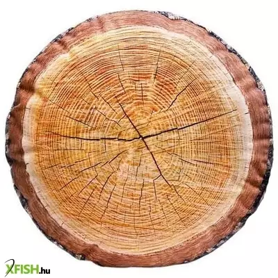 Fatörzs Alakú Díszpárna Barna 50x20cm